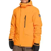 Quiksilver Snowboardjacke "Mission Solid", Herren, Gr. XL, orange (orange pepper), Obermaterial:100% Polyester., Jacken Snowboardjacke