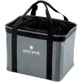 Snow Peak - Gear Container - Aufbewahrungsbox grau/schwarz