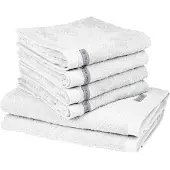 Ross Handtuch Set "Sinfonie", weiß, Frottier, Frottier, Obermaterial: 100% Baumwolle, Handtuch-Sets, Handtuch Set, beinhaltet: Handtücher und Badetücher