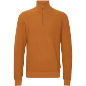 Blend Troyer "Troyer BHPullover", Herren, Gr. M, braun (caramel café), Obermaterial: 100% Baumwolle CO., Pullover Troyer