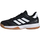 Adidas Hallenschuh PERFORMANCE "LIGRA 8 INDOOR KIDS", Jungen, Gr. 33, schwarz-weiß (core schwarz, ftwr weiß, core schwarz), Synthetik, Textil, Schuhe Hallenschuh