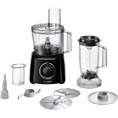 Bosch MCM3201B, 2,3 l, Schwarz, Transparent, Drehregler, 1 l, Kunststoff, 800 W