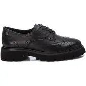 Carmela für Damen. 16195301-NEGRO Leder-Slipper 161953 schwarz (36), Wohnung, Keine, Lässig