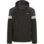 North Bend Funktionsjacke "Funktionsjacke NBTompkins M W-PRO 10.000 mit wasserdichter Beschichtung", Herren, Gr. M, schwarz, Obermaterial: 100% Polyester PES., Jacken Funktionsjacke