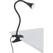 TRIO LED-Leselampe Viper schwarz