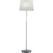 TRIO Stehlamp Lyon 138 cm Metallgrau