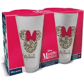Stor Minnie Maus Blumengläser 490ml 2 Einheiten