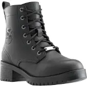 Ixon Krafter WP Lady Schwarz Motorrad Stiefel Größe 37