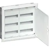 Hager FWU32S Feldverteiler UP 72PLE mit univers, IP30, SKII, Nischenmaße 507x565x115mm
