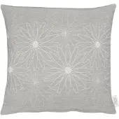 Apelt Dekokissen "1712" Gr. 1, grau (taupe, gemustert), B:46cm L:46cm, Polyester, Dekokissen_Sitzkissen_Kissenhüllen, Dekokissen, Kissenhülle ohne Füllung, 1 Stück