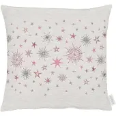 Apelt Dekokissen "9537" Gr. 1, bunt (rot, natur, grau, gemustert), B:46cm L:46cm, Baumwolle, Polyacryl, Polyester, Dekokissen_Sitzkissen_Kissenhüllen, Dekokissen, Kissenhülle ohne Füllung, 1 Stück