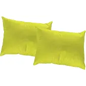 Wirth Dekokissen "Lahnstein" Gr. 1, grün (hellgrün, gemustert unifarben), B:40cm L:40cm, Polyester, Dekokissen_Sitzkissen_Kissenhüllen, Dekokissen, Kissenhülle ohne Füllung, 2 Stück