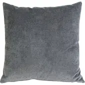 Gozze Dekokissen GÖZZE "Muri", grau (anthrazit, unifarben), B:50cm L:50cm, Obermaterial: 100% Polyester, Dekokissen_Sitzkissen_Kissenhüllen, Dekokissen, in vielen Unifarben