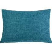 Gozze Dekokissen GÖZZE "Dallas", blau (petrol, unifarben), B:60cm L:40cm, Obermaterial: 100% Polyester, Dekokissen_Sitzkissen_Kissenhüllen, Dekokissen, in vielen Farben