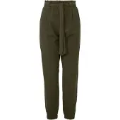 Oxmo Stoffhose "Stoffhose OXLennja", Damen, Gr. 38, N-Gr, grün (dusty olive), Obermaterial: 100% Baumwolle CO., Hosen Stoffhose