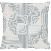Apelt Dekokissen "Nova" Gr. 1, beige (beige, blau), B:45cm H:5cm L:45cm, Obermaterial: 90% Polyester, 10% Viskose. Füllung: 100% Polyester, Dekokissen_Sitzkissen_Kissenhüllen, Dekokissen