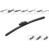 CARUNO BOSCH Scheibenwischer L1: 350mm Flachbalkenwischblatt Kompatibel mit RENAULT Cli