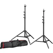 Bresser 2x BR-TP240 Pro Lampenständer 240cm + Tasche