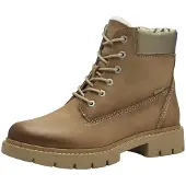 Tamaris Damenschuhe Stiefel Schnürer Braun Freizeit