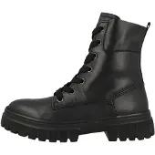Gabor Damen Schnürstiefeletten Schwarz Glattleder Größe: 40