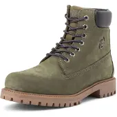 Bugatti Herren Poleman Mode-Stiefel, Green Black, 41 EU