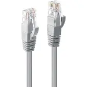 Lindy 48007, 10 m, Cat6, U/UTP (UTP), RJ-45, RJ-45, Grau