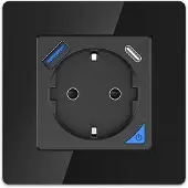 Extralink WLAN Steckdose 230V USB-A USB-C Kindersicherung