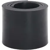vidaXL Gummileiste für Schneepflug Schwarz 150x15x1 cm
