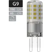 SPL G9 LED-Kapsellampe 4,2W 550lm 2700K warmweiß dimmbar