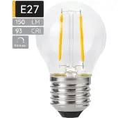 SPL E27 LED-Lampe P45 2W 150lm 2500K extra warmweiß dimmbar