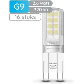 Modee Lighting G9 LED-Kapsellampe 2,6W 320lm 2700K warmweiß 16 Stück