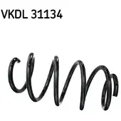Skf Fahrwerksfeder VKDL 31134 Vorderachse für VAG