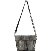 NAEMI damen schultertaschen - grau schwarz