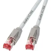 EFB Elektronik RJ45 Patchkabel Cat.6A S/FTP LSZH Draka UC900 TM21 grau 50m Hersteller: (K8051.50)