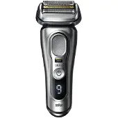 Braun Series 9 Pro 9477CC, Folienschaber, Schwarz, Silber, ProLift, Tasten, LED, Akku