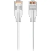 Ubiquiti Etherlighting Patchkabel Cat6, 0,3m, RJ45 transluzent, weiß