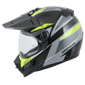 Nishua Enduro Carbon Evo Endurohelm Unisex schwarz, XL