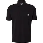Armani Exchange Poloshirt "Poloshirt", Herren, Gr. XL, schwarz, Obermaterial: 100% Baumwolle CO., Shirts Poloshirt