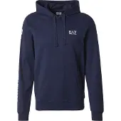 EA7 für Herren. 7M000569_AF13512 Kapuzensweatshirt aus Baumwolle mit Logo Series navy hoodie (XXL), Lässig, Sportlich, Multisport, Marine