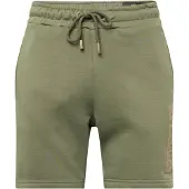 Alpha industries Shorts "Alpha Puff Print Short", Herren, Gr. 3XL, Normalgrößen, grün (schwarz olive), Obermaterial: 80% Baumwolle, 20% Polyester, Hosen Shorts