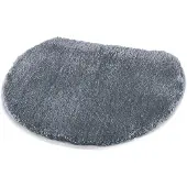 Kleine wolke WC-Deckelbezug "»Soft«" Gr. 51, grau (anthrazit), H:20mm, Kunstfaser, Badematten, WC-Deckelbezug, Uni Farben, waschbar