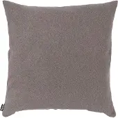 Hock Dekokissen H.O.C.K. "Livigno", grau (grau, unifarben), B:50cm H:10cm L:50cm, Baumwolle, Dekokissen_Sitzkissen_Kissenhüllen, Dekokissen, mit Wollhaptik, Kissenhülle mit Füllung, 1 Stück