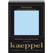 Kaeppel Spannbettlaken "Single Jersey Mako Elasthan", blau (hellblau), L:200cm, Jersey-Elasthan, Obermaterial: 97% Baumwolle, 3% Elasthan, Bettlaken, Spannbettlaken, aus 97% Baumwolle und 3% Elasthan