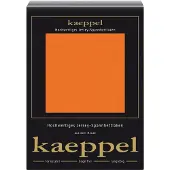 Kaeppel Spannbettlaken "Single Jersey Mako Elasthan", orange, L:200cm, Jersey-Elasthan, Obermaterial: 97% Baumwolle, 3% Elasthan, Bettlaken, Spannbettlaken, aus 97% Baumwolle und 3% Elasthan