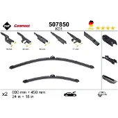 SWF Connect 2x Scheibenwischer K01 - Vorne - 600 mm / 450 mm