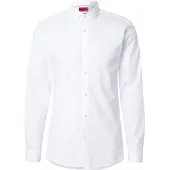 HUGO Extra-slim-fit Hemd aus Baumwoll-Popeline mit Cutaway-Kragen Grösse 40