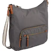 Camel active Bari Damen Hobo Bag Schultertasche Mittelgroß Grau
