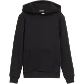 Tom Tailor Kapuzensweatshirt , Jungen, Gr. 152, schwarz (heavy schwarz), Sweatware, Obermaterial: 100% Baumwolle, unifarben, angesetztes Bündchen, Sweatshirts Kapuzensweatshirt, mit Rückenprint