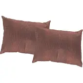 Wirth Dekokissen "Riccia" Gr. 1, braun (braun, kupferfarben, gemustert), B:40cm L:40cm, Baumwolle, Polyester, Dekokissen_Sitzkissen_Kissenhüllen, Dekokissen, Kissenhülle ohne Füllung, 2 Stück