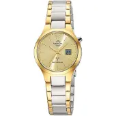 Master Time MTLA-10915-61M Damen-Funkuhr Lady Line Bicolor